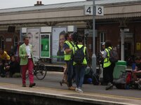Michael Portillo filming at Taunton.JPG