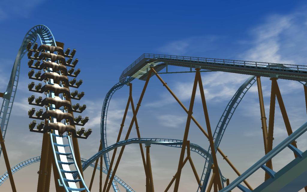 Wyvern RCT3 Wing Coaster TowersStreet Talk