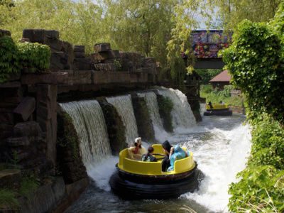 Congo River Rapids on a sunny day
