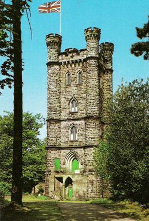 The Flag Tower as it appeared in the early 80s