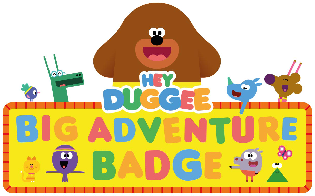Hey Duggee's Big Adventure Badge logo - click here for to check out the dedicated page