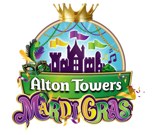 Alton Towers Mardi Gras Logo